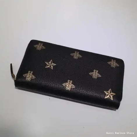 REP Gucci Brand around wallet Zip Handbags 1904G0022 0416